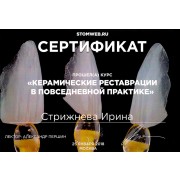 СИЮ - StomWeb - 2018 - сертификат - ортопедия