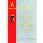 БИП - Платонов - 2015 - сертификат - менеджмент