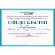 2018 - Свидетельство  МАБ сайт